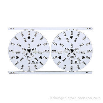 LD 15W ODM Aluminum PCBs for Downlight with Samsung 5630 SMD Chip